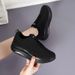 Women's Thick-Soled Casual Sneakers 2025 Spring And Autumn New Korean Style Low-Top Dad Round-Toe Lace-Up Running Shoes_vogvips.com