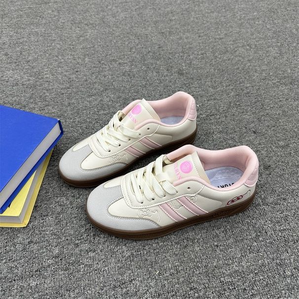 New Women's Casual Sports Sneakers Versatile Japanese Style Trendy Cute Street Style German Training Shoes For Summer_vogvips.com