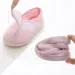 Women Shoes Home Soft Mesh Breathable Pregnant Anti Slip Diabetic Arthritis Edema Slippers For Expectant Mom Extra Wide_vogvips.com