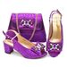 Dinner party with bow heeled sandals with handbag set everyday_vogvips.com