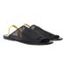 2025 Summer New Style Calf Leather Flat Bottom Comfortable Breathable Mesh Sexy Hazy Fish Mouth Fairy Sandals_vogvips.com