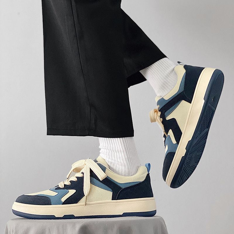 Canvas shoes men's shoes 2024 shoes all-match shoes breathable student sneakers version spring cloth shoes casual shoes_vogvips.com