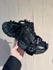 High-End New Paris 3Xl Spider-Man Dad For Men And Women, Vintage Distressed Thick-Soled Height-Increasing Slip-On Shoes_vogvips.com