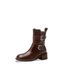 Milad Vintage Thick Heel Ankle Knight Women New Versatile Spring Autumn Belt Buckle Round Toe Platform Boots_vogvips.com