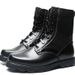 European Warm Series High-top Mountaineering Wear-resistant Breathable Combat Security Outdoor Shoes Training Men's Snow Boots_vogvips.com