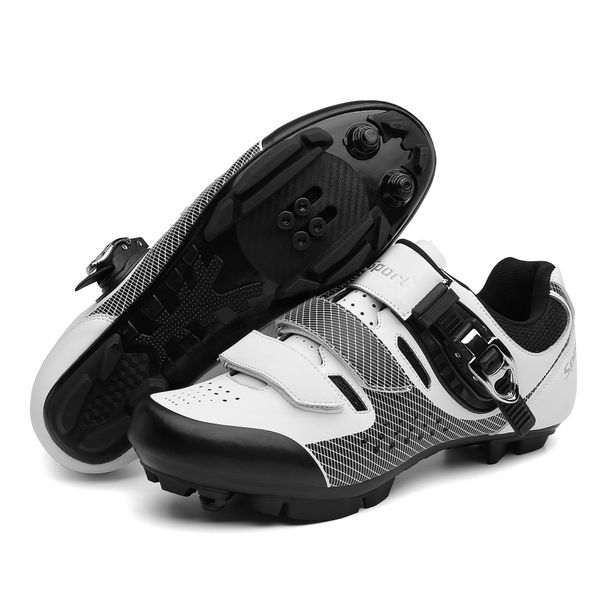 Lockable Cycling Shoes Summer Leisure Men's And Women's Road Bicycle Power Shoes Hard Bottom Mountain Cycling Sports_vogvips.com