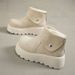 thick-soled Snow Boots Women's Velvet Thickened Thermal Cotton Shoes Heighten Small Martin Boots_vogvips.com