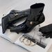 High Quality Pointed High-heeled Boots For Women 2025 New Autumn And Winter, Belt Buckle, Patent Leather Short Boots,_vogvips.com