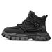 2025 New Autumn Anti-Slip Wear-Resistant Safety Shoes Men's Thick-Soled Height-Increasing Hiking Sports Martin Boots_vogvips.com
