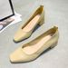 Fuhao Korean Style Grandma For Women, Chunky Heel 2022 New High Heels, Women's Casual Soft Shallow Mouth Shoes_vogvips.com