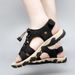2026 New Leather Stylish Summer Beach Man Casual Comfy Barefoot Sandals Outdoor Breathable Walking Shoes_vogvips.com