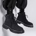 European Warm Series Spring Summer New Style Height-Increasing Martin High-Top Work Boots Korean Trend Versatile Outdoor Men's_vogvips.com