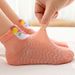 5 Pairs Girls' Cute Cartoon Animal - Lightweight Breathable Short Ankle Socks With Cat, Fox, Lion, Rabbit & Bear Designs_vogvips.com
