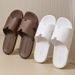 Men's And Women's Simple Comfortable Non-Slip Bathroom Slippers for Indoor Use Summer Appropriate Home Use Step in Style_vogvips.com