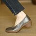 Direct From The Manufacturer, Genuine Soft 2026 Spring/autumn Soft-soled Shallow New Style Round-toe Women's Shoes,_vogvips.com