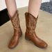 Prairie Travel Outfit Western Cowboy Xinjiang Tibet Suitable For Photography Petite Height Increasing Internet Celebrity_vogvips.com