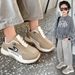 Spring And Autumn 2026 New Model Boys' Sports Shoes, Leather Waterproof, Non-Slip Running Shoes For Older Children,_vogvips.com