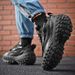 P5 Men Fashion Sneakers Tire Tread Thick Sole Chunky Dad Women Unisex Retro Vintage Designer Casual Shoes High Quality_vogvips.com