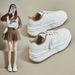 Spring Thick-sole Small White Shoes Muffin Sneakers_vogvips.com
