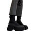 Thick-sol Height-increasing Martin Boots For Women, Genuine Leather, Platform Style, Slim Fit, Extremely High Heel, Slope Heel, Short Boots For Women_vogvips.com