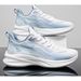 Pull-back Casual Sports Shoes, Men's Mesh Breathable Running Shoes_vogvips.com