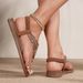 Women's Sandals Bohemia Style Bead String Summer Sandals Women 2025 Low Heels Flat Sandals Shoes Woman Soft Summer Footwear New_vogvips.com