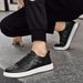 Board Shoes Men's Casual Men's Shoes Plaid Breathable Shoes Men's_vogvips.com
