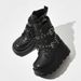 Height Increasing Cos10cm Anime Shoes Thick Sole Punk Martin Summer Thin Hot Girl Short Boots Female Gothic Style_vogvips.com