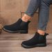 Cross-Border Foreign Trade Winter Fleece-Lined Women's Cotton Warm Mom Shoes Flat Comfortable Versatile Short Non-Slip_vogvips.com