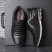 Fashion New Casual Korean Style Trendy Men's Leather For Middle-aged Large Size Shoes Men 3286_vogvips.com