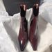 High Pointed Toe 2024 Autumn Winter New Style Thin Heel Patchwork Ankle Slim Brown Short Boots_vogvips.com