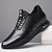 Business Genuine Leather Shoes Men's Invisible Inner Height 6cm/8cm Mens Sneakers Zapatos Hombre Sapato Casual Masculino_vogvips.com