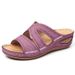 Cool Thick Soled Oversized With Multi Colored Embroidered Cool Mop Shoes And Women's Slope Heel Fish_vogvips.com