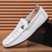 SHLIANG Men's Slip-On Flat Bottom Fashion Casual Shoes Breathable Comfortable Insole Large Size Loafers Durable Seams X0026_vogvips.com