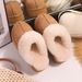 Sheepskin Wool Integrated Star Slippers 2025 New Snow Boots High Heel Winter Fleece Thick Sole Warm Outdoor Wear For_vogvips.com