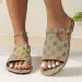 Sandals Women Summer Slides Wedges Slippers Work Shock Absorption Lightweight Party Pool Footwear Beach Luxury Shoes_vogvips.com