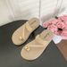 2025 New Trendy Cross-Border Toe-Slipper Women, Summer Fashionable Thick-Soled Flip-Flop Beach Sandals For Women_vogvips.com