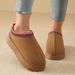 Women's Shoes Warm Snow Boots Women's Autumn And Winter New Fashion Integrated Round Toe Thick Bottom Snow Boots Women's Shoes_vogvips.com