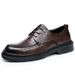 European Warm Series High-End For Men 2025 Spring New Genuine Leather Business Formal Breathable Casual Groomsmen Wedding Shoes_vogvips.com