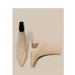 Pointed Toe Chunky Slim Apricot Suede Stretch High Heel Short Women 2025 Autumn Winter New Boots_vogvips.com