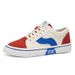 Men's Color Block Canvas Sneakers Breathable Non Slip Casual Walking Skate Shoes_vogvips.com