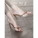 2026 Early Spring New Style Pointed-toe Mesh Bow Slippers For Women, Summer Outdoor Wear, Rhinestone Stiletto_vogvips.com