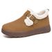 2026 New Cold-Proof Shoes Style Warm Snow Shallow Comfortable Short Fleece-Lined Thickened Women's Soft Sole Cotton Boot_vogvips.com