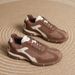 True leather training with women's velvet 2025 autumn and winter new item Forrest Gump versatile soft sole lace up_vogvips.com