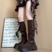 Platform Chunky Heel Long Women 2025 New Autumn Winter Over-the-Knee Suede Slimming High Knight Boots_vogvips.com