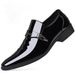 Dragonfly Brand 2025 New Business Formal Men's Genuine Leather Paint British Style Versatile Wedding Shoes_vogvips.com
