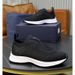 Spring And Autumn British Style Slip-On Front Zipper Thick Sole Shock-Absorbing Loafers Fashionable Lightweight_vogvips.com