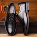 Men's Genuine Leather Cowhide Spring New Business Formal Casual Versatile Soft Sole Breathable Shoes_vogvips.com