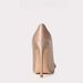 Gentle Champagne Color Satin High Heels 2025 Spring And Summer New Rhinestone Bow Fine High-heeled Single Shoes Women's Dinner Shoes Fashion_vogvips.com