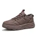Red Men's Winter Down Cloth Waterproof Bread Casual Shoes Sneakers_vogvips.com